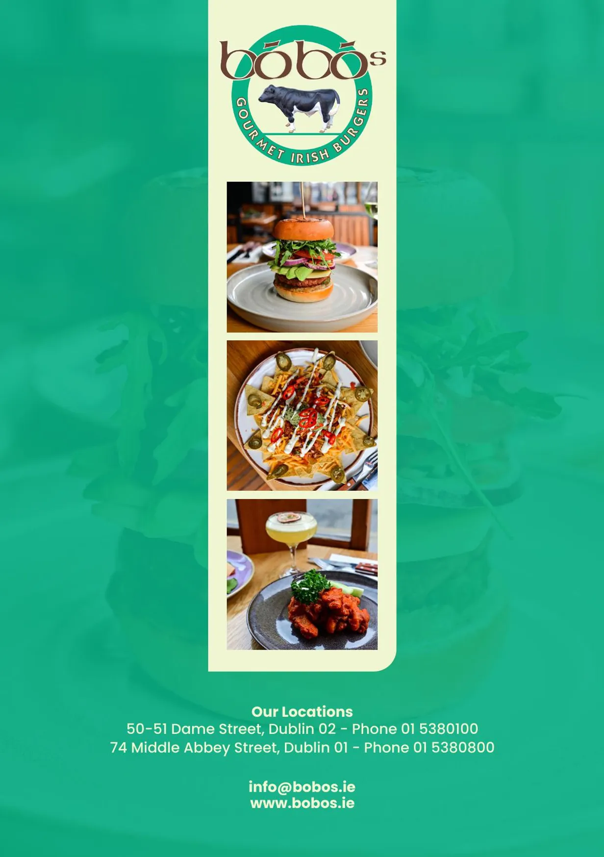 Bóbós menu, page 15