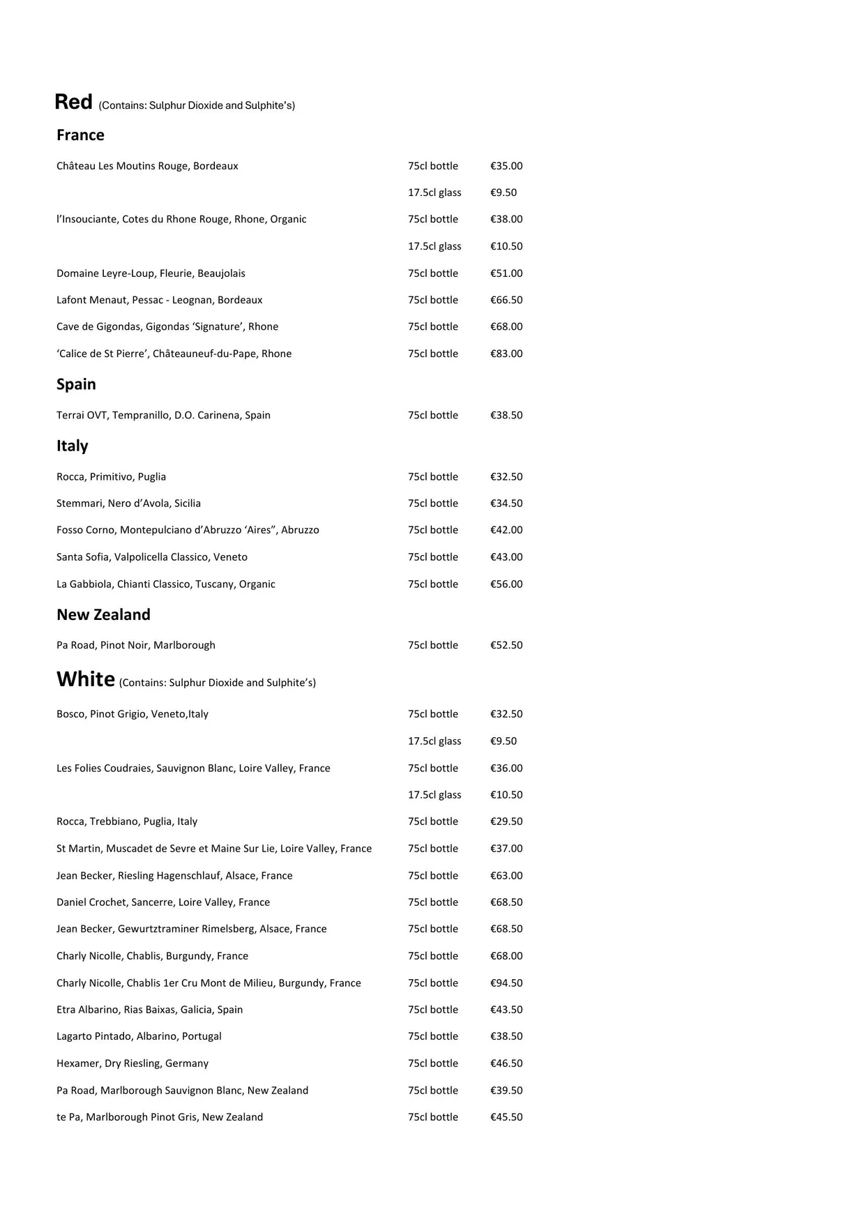 Hana Izakaya menu, page 8