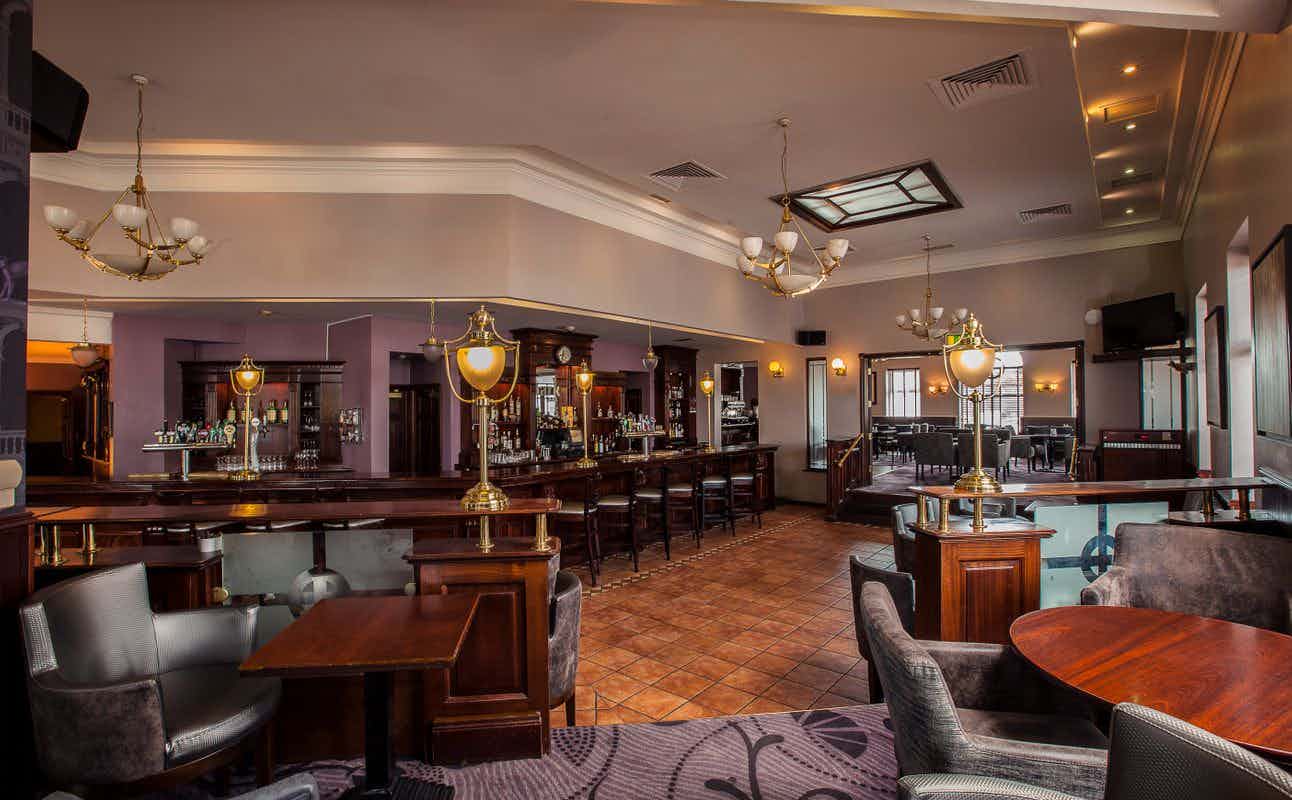 Enjoy International and Irish cuisine at The Park Bar at Midleton Park Hotel in Midleton, Cork