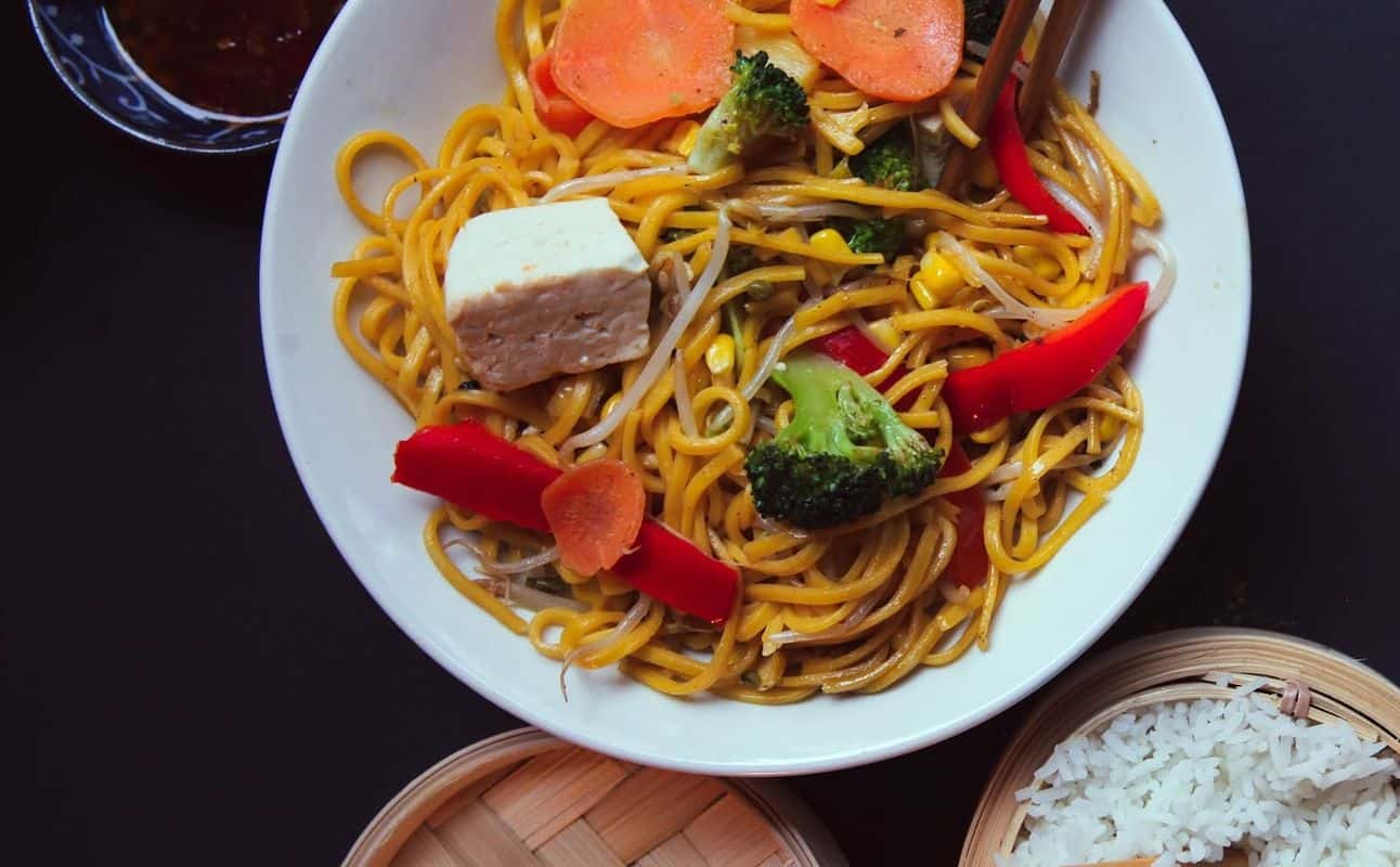 Enjoy Grill & barbeque, Asian, Gluten Free options, Vegan options, Vegetarian options, Restaurant, Free wifi, Highchairs available, Table service, $$$, Families and Groups cuisine at Mongolian BBQ in Temple Bar, Dublin