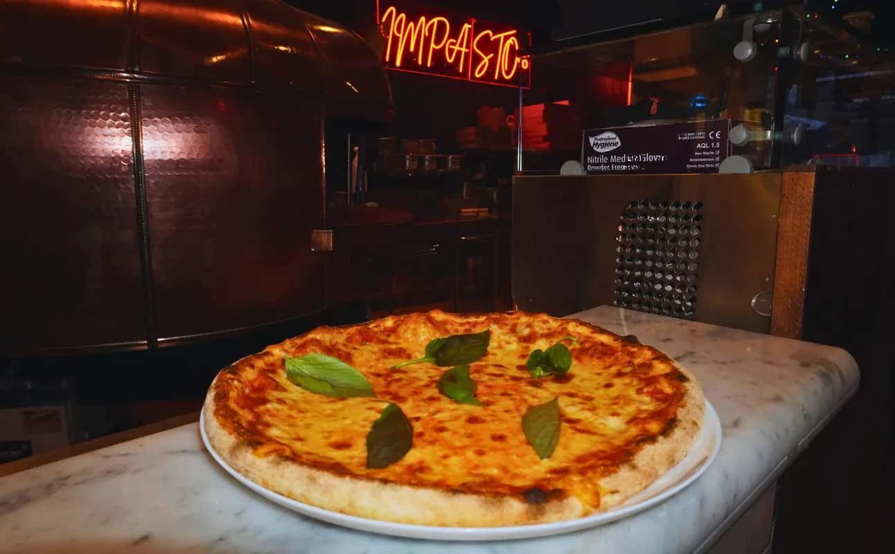 Enjoy Italian, Vegan options, Restaurant, Indoor & outdoor seating, Child friendly, $$, Families and Groups cuisine at Impasto 48 in Kilbarrack, Dublin