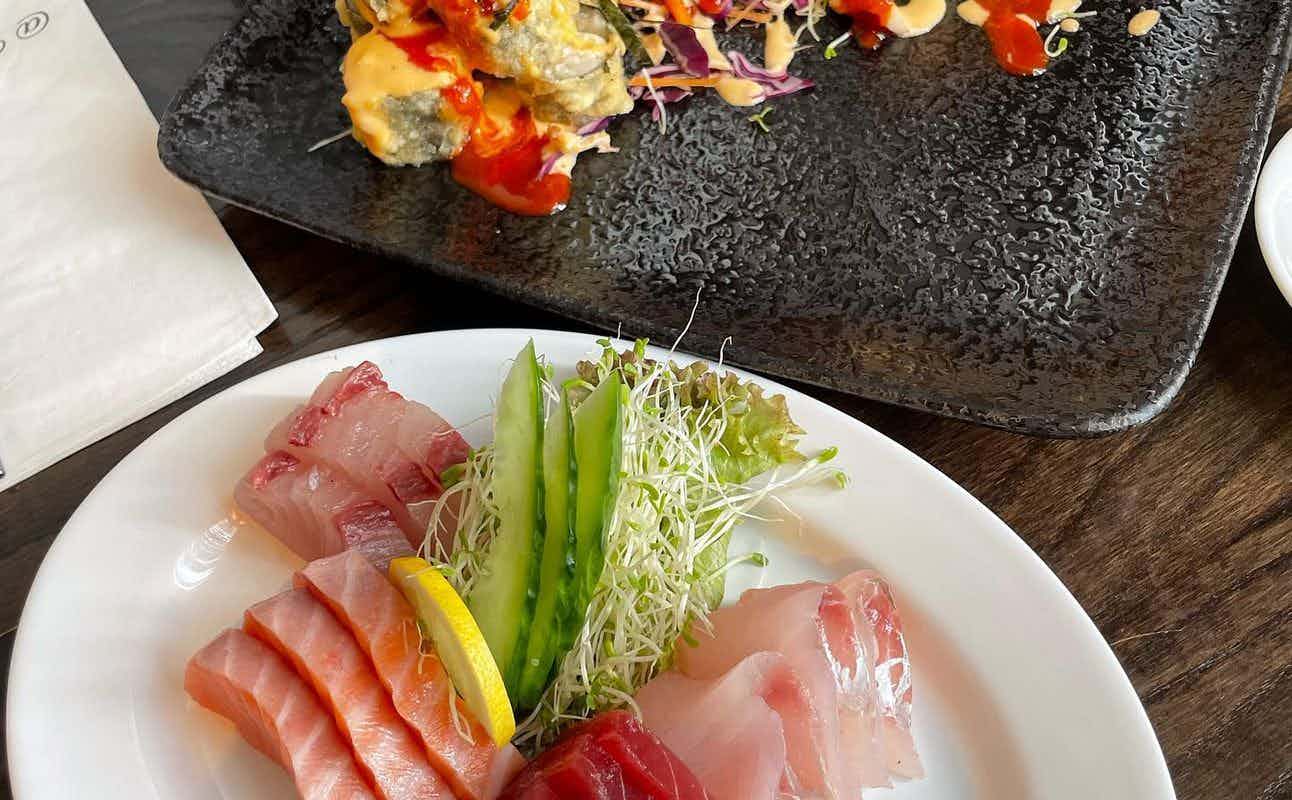 Enjoy Japanese, Sushi, Asian, Vegetarian options, Gluten Free Options, Restaurant, Wheelchair accessible, Table service, Highchairs available, $$$, Families, Groups, Date night and Special Occasion cuisine at @Tony's Teppan Yaki Restaurant in Riccarton, Christchurch