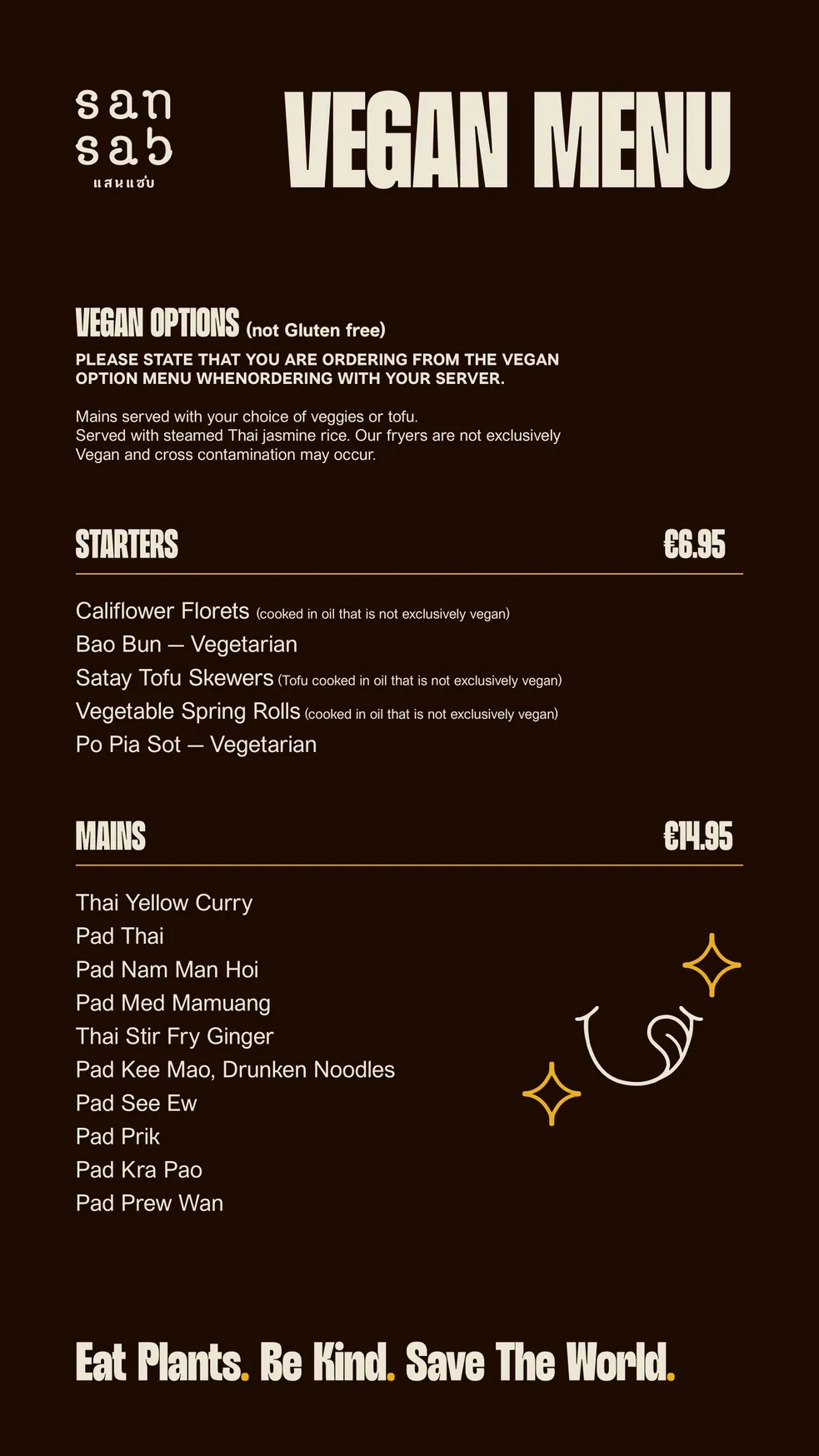 San Sab Clontarf menu, page 13